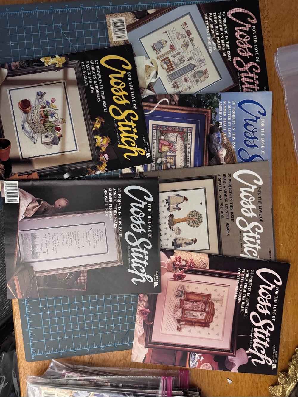 Crosstitch Magazine Collection - Assorted Cover Colors